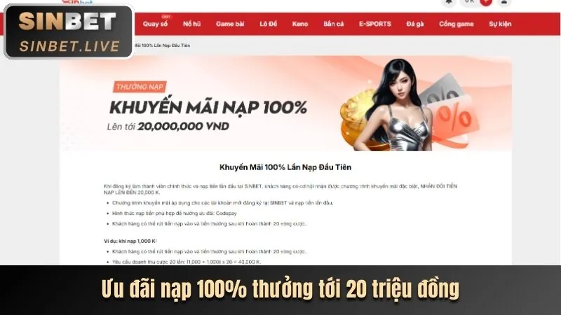 Chương trình thưởng chào mừng thành viên mới bong888